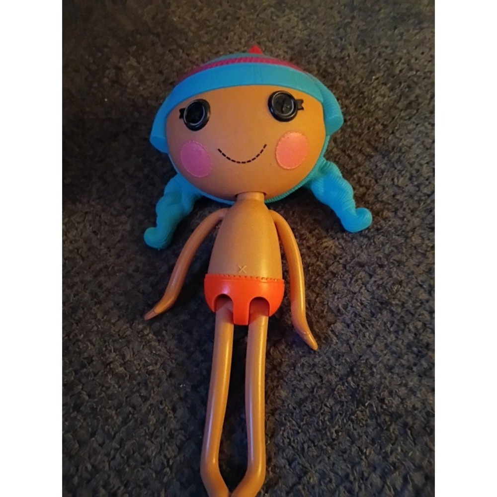 Fair Condition Lalaloopsy Feather Tell-A-Tale Doll No Clothes Marks On Doll